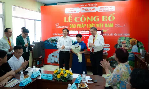 Caravan báo Pháp luật Việt Nam 2026 sẽ trao 1.000 mũ bảo hiểm, thắp sáng hơn 3 km đường biên