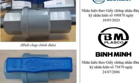 Nhựa Bình Minh Việt ‘nhái’ lô-gô của nhựa Bình Minh