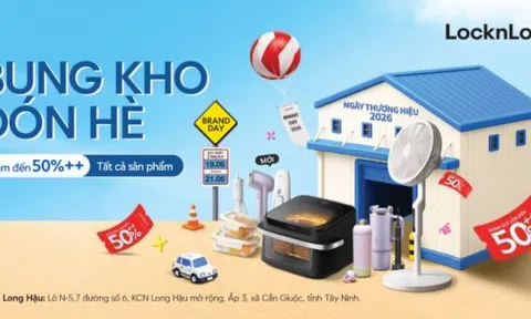 Tham gia thiên đường mua sắm sản phẩm LocknLock tại sự kiện Brand Day