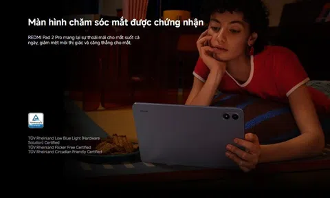 Trải nghiệm Redmi Pad 2 Pro – Tablet giải trí 12 inch, loa 4 kênh Dolby Atmos sống động