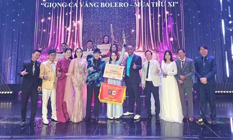 Hoa hậu Nhân ái Đỗ Thị Hồng đạt ngôi vị Á quân 5 tại Giọng Ca Vàng Bolero Việt Nam mùa thứ 11 năm 2025