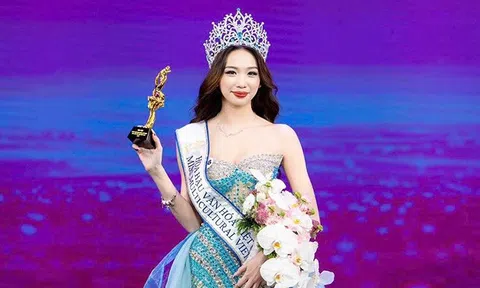 Nguyễn Trần Hà Linh đăng quang Hoa hậu Văn hoá Việt Nam 2026