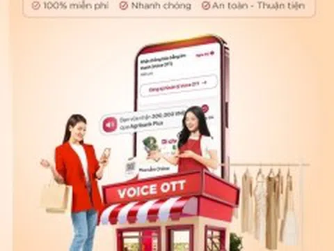 Agribank triển khai tính năng thông báo biến động số dư bằng âm thanh (Voice OTT) trên ứng dụng Agribank Plus