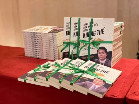 CEO Hoàng Hữu Thắng chính thức giới thiệu cuốn sách "Hành trình biến những điều tưởng như không thể thành có thể" tới công chúng