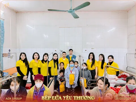ADA Group - Hành trình “Bếp lửa yêu thương”, mang vị Tết cho hoàn cảnh thiếu may mắn