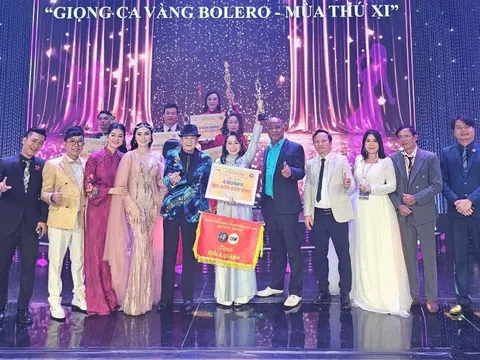 Hoa hậu Nhân ái Đỗ Thị Hồng đạt ngôi vị Á quân 5 tại Giọng Ca Vàng Bolero Việt Nam mùa thứ 11 năm 2025