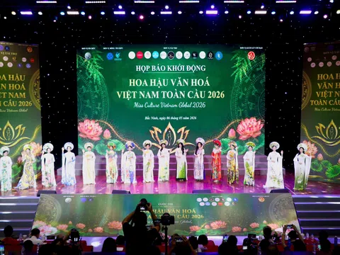 Lan tỏa vẻ đẹp tâm hồn và tri thức Việt ra thế giới tại Miss Culture Vietnam Global 2026