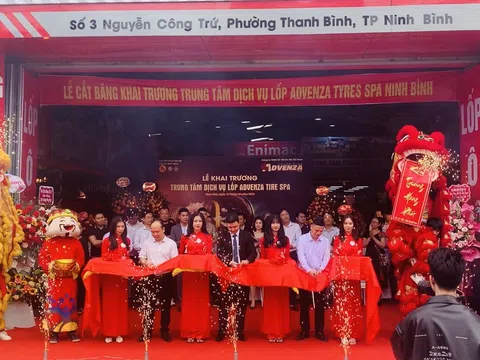 Casumina khai trương Advenza Tire Spa tại Ninh Bình - Khơi dậy niềm tự hào dân tộc trong tiêu dùng hàng Việt