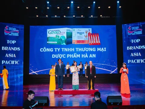 Dược phẩm Hà An đạt Top 10 Thương hiệu hàng đầu Châu Á - Thái Bình Dương