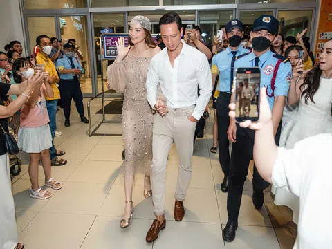 Hồ Ngọc Hà và Kim Lý sánh đôi tại sự kiện