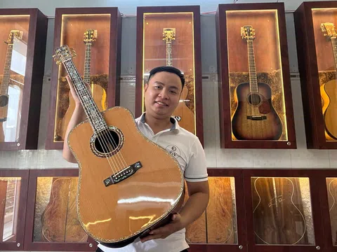 Chàng trai gốc Bình Định đưa Guitar Custom Việt Nam vươn tầm quốc tế