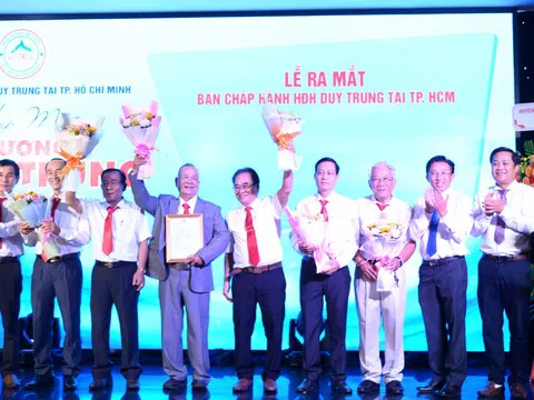 Thắm tình cuộc gặp mặt của Hội đồng hương xã Duy Trung (Duy Xuyên) tại TP.HCM