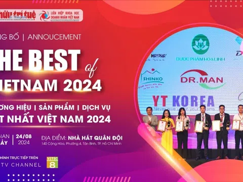 The best of Viet Nam 2024: Tôn vinh thương hiệu Việt, Doanh nhân - Doanh nghiệp xuất sắc