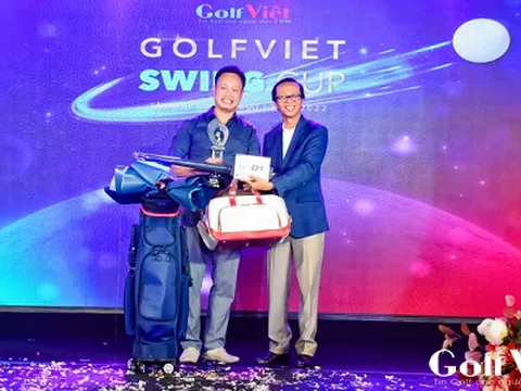 Golfer Đặng Thế Cường xuất sắc mang về cúp vô địch Giải GolfViet Swing Cup 2022
