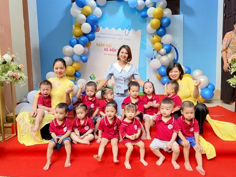 Náo nức ngày khai giảng năm học mới tại Mầm Non Hạnh Phúc – Happy School