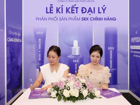 Lễ ký kết đại lý phân phối sản phẩm SRX Laboratory Dermatology tại Như Hương Skinlab