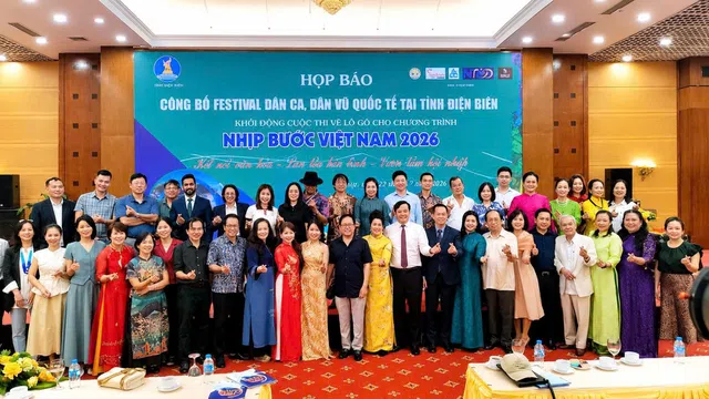 Hơn 100 đoàn nghệ thuật sẽ tham dự Festival Dân ca Dân vũ Quốc tế 2026 tại Điện Biên